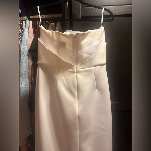 NWT ASOS STRAPLESS BRIDAL/SHOWE/WEDDING DRESS - Picture 4 of 5